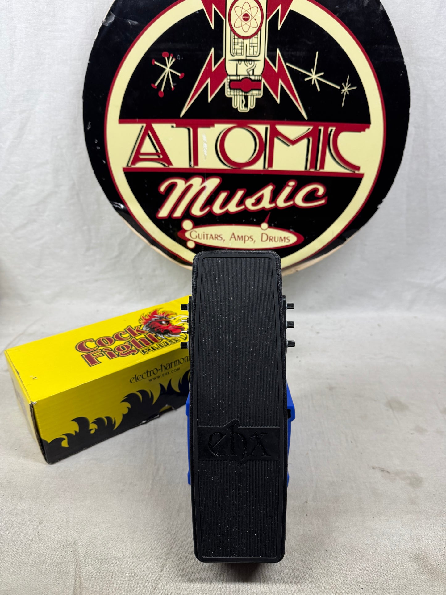 Electro-Harmonix Cock Fight cockfight Plus Talking Wah Filter Pedal with Box