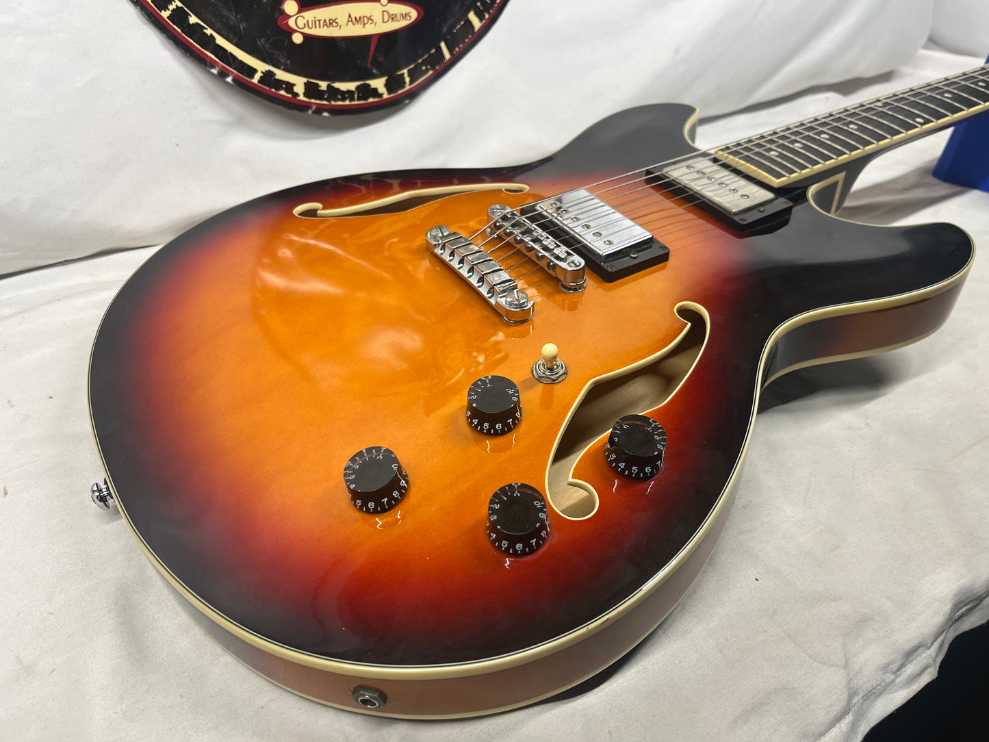 Ibanez Artcore Series AS73-BS Semi-Hollow Body Electric Guitar