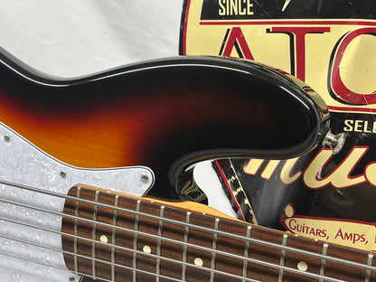 Fender Deluxe Active Jazz Bass V 5-String Electric Bass 2006 - Brown Sunburst