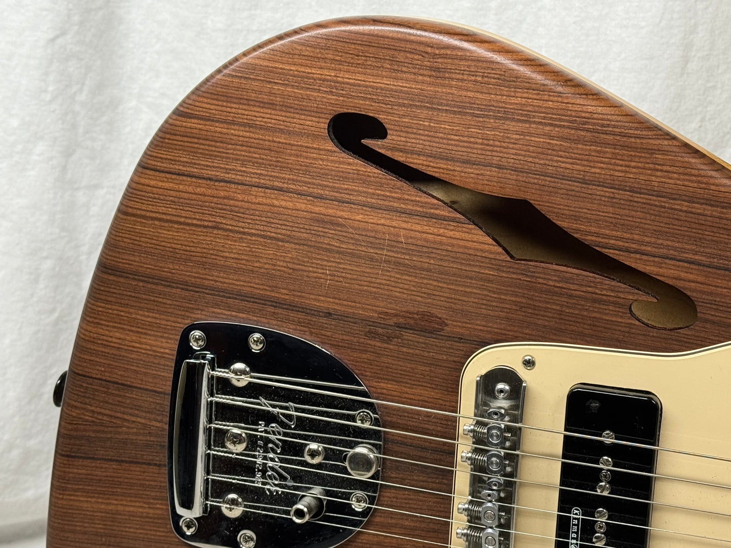 Warmoth Jazzmaster Semi-Hollowbody Guitar
