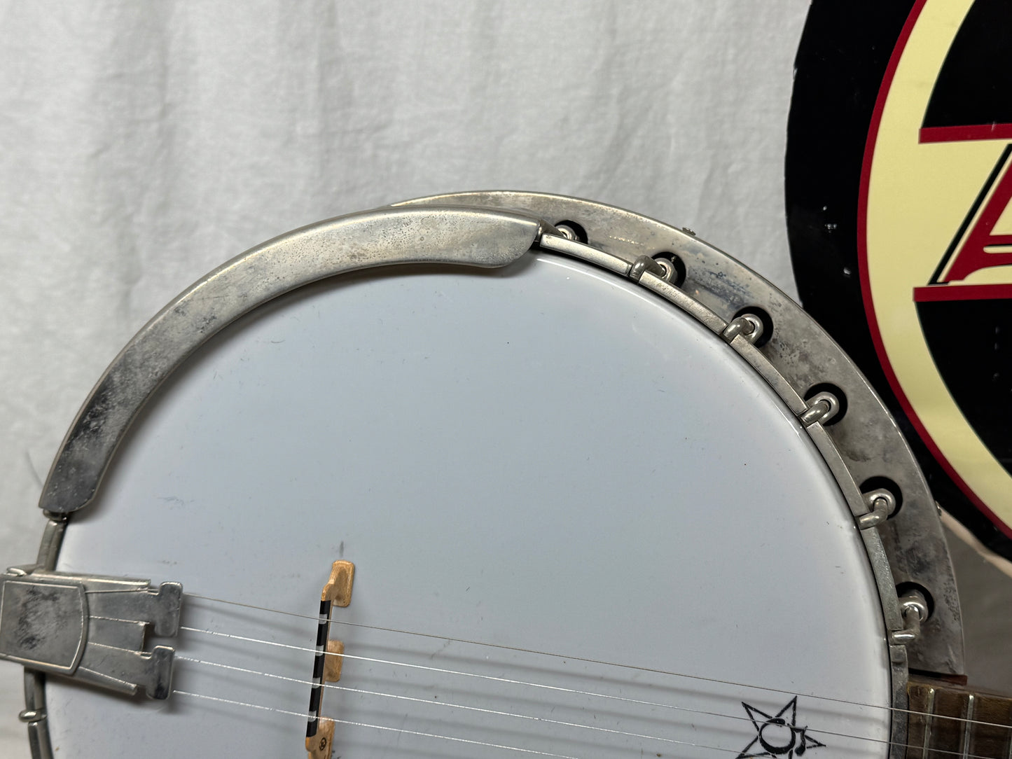 Bacon Peerless ? 4-string Banjo with Case - previously owned by Charlie Byrd
