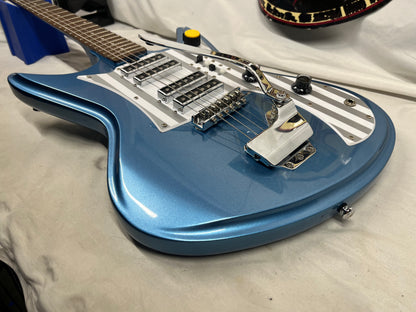 Eastwood Ichiban SharkFin K4L Doublecut Electric Guitar - Nut has been Raised!