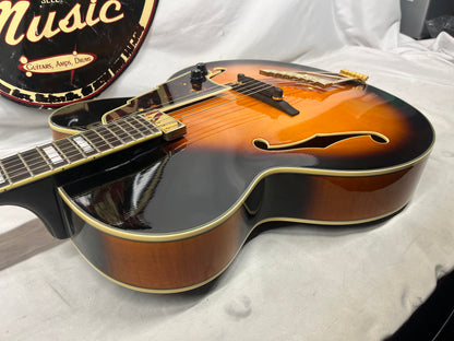 D'Angelico Excel EXL-1 Singlecut Archtop Hollow Body Electric Guitar with Case