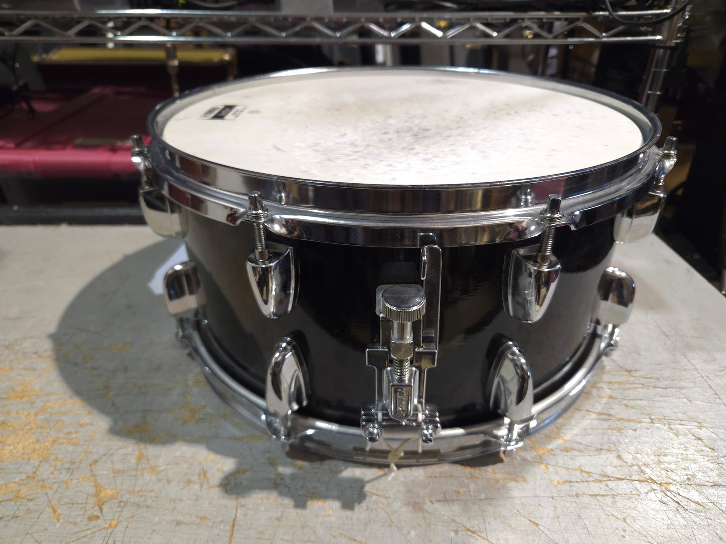 Yamaha Musashi Snare - 13" x 6.5" - Transparent Black