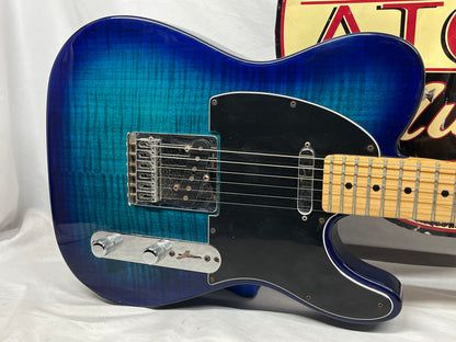 Fender Limited Edition Player Telecaster Plus Top Electric Guitar MIM - Made in Mexico - Blue Burst