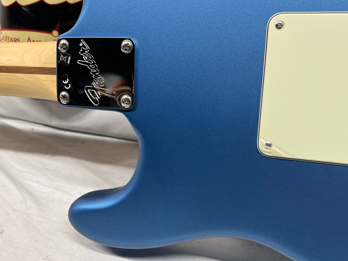 Fender American Performer Stratocaster Strat Electric Guitar 2021 - Satin Lake Placid Blue