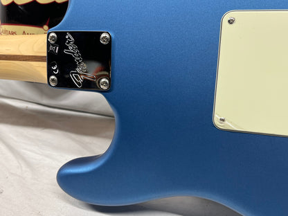 Fender American Performer Stratocaster Strat Electric Guitar 2021 - Satin Lake Placid Blue