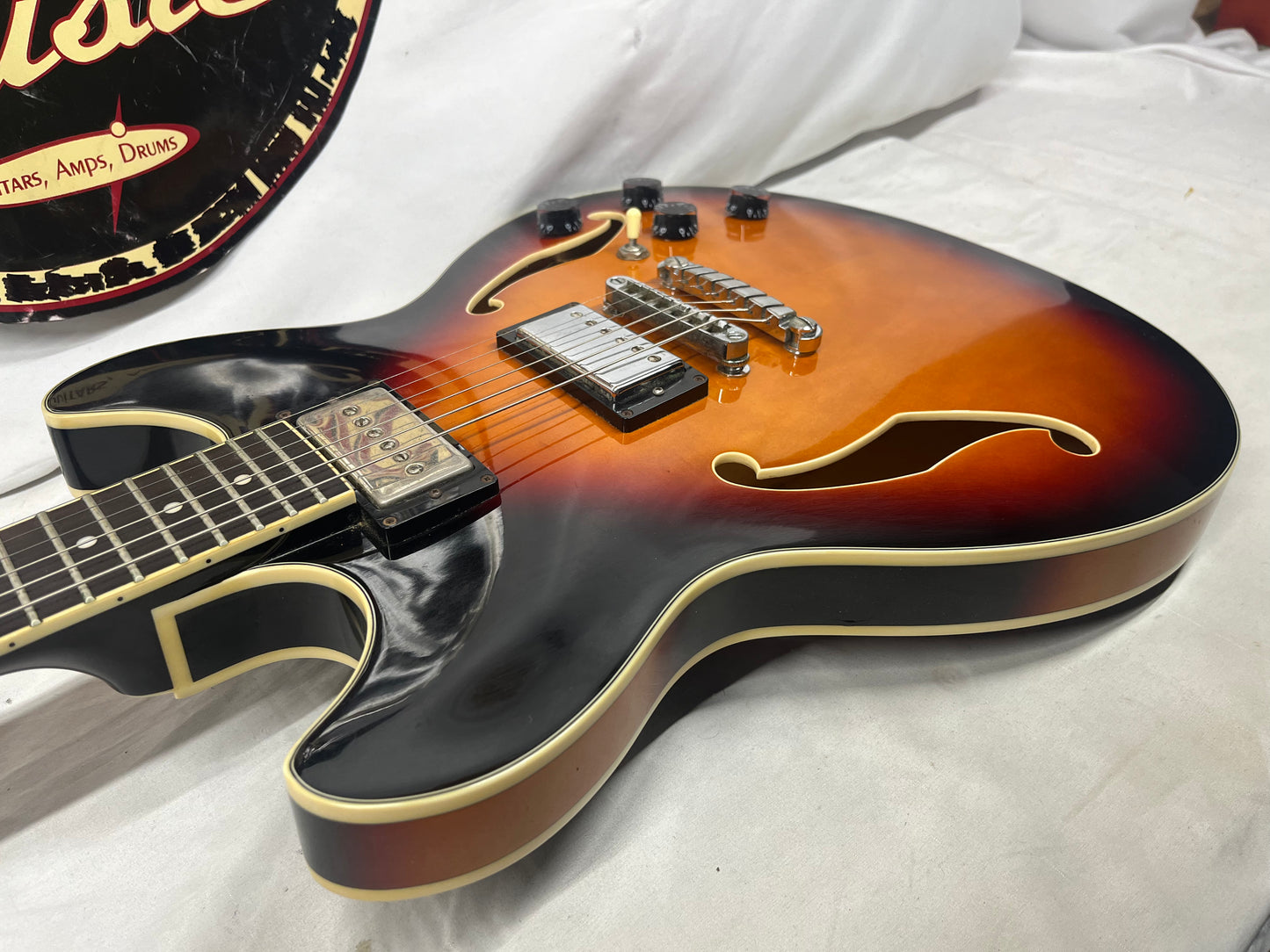 Ibanez Artcore Series AS73-BS Semi-Hollow Body Electric Guitar