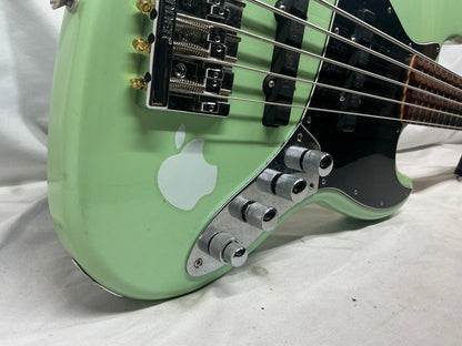 Fender Deluxe Active Jazz Bass V with Pau Ferro Fretboard 2018 - Surf Pearl