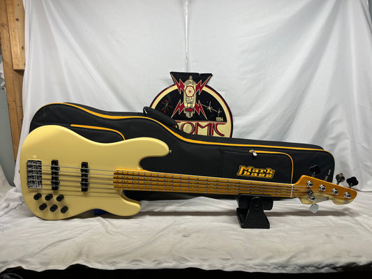 Markbass GV Series GV 5 gv5 Gloxy Val CR MP 5-String Bass with Gig Bag - Cream