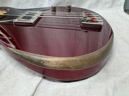 Sandberg Florence 30" Short Scale 4-string Bass with Gig Bag 2020s - Ruby Red