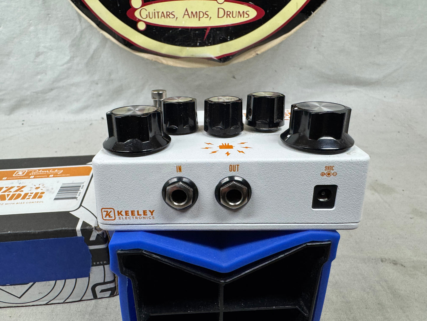 Keeley Electronics Fuzz Bender Fuzz Pedal with Box