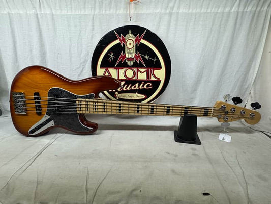 Fender American Elite Jazz Bass V Ash 5-string J-Bass