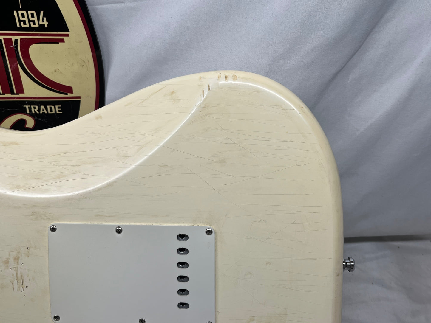 Fender Jimi Hendrix Stratocaster Strat Electric Guitar - Olympic White