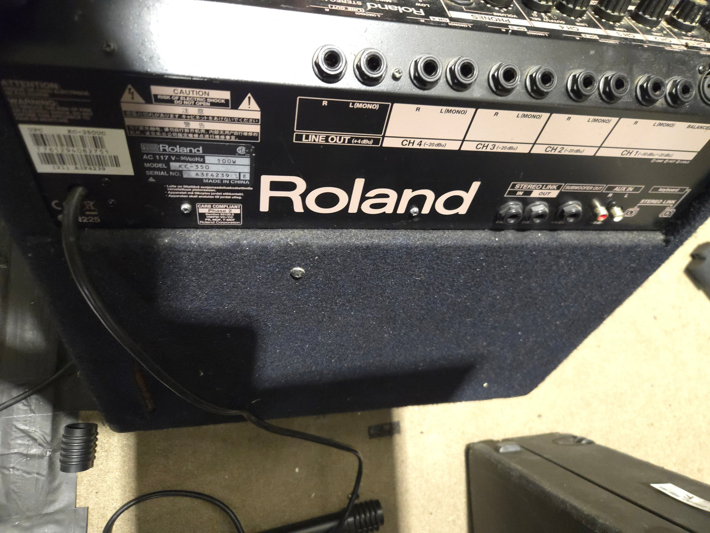 Roland KC-350 4-Channel 180-Watt 1x12" Keyboard Combo 2002 - Present - Local Pickup Only