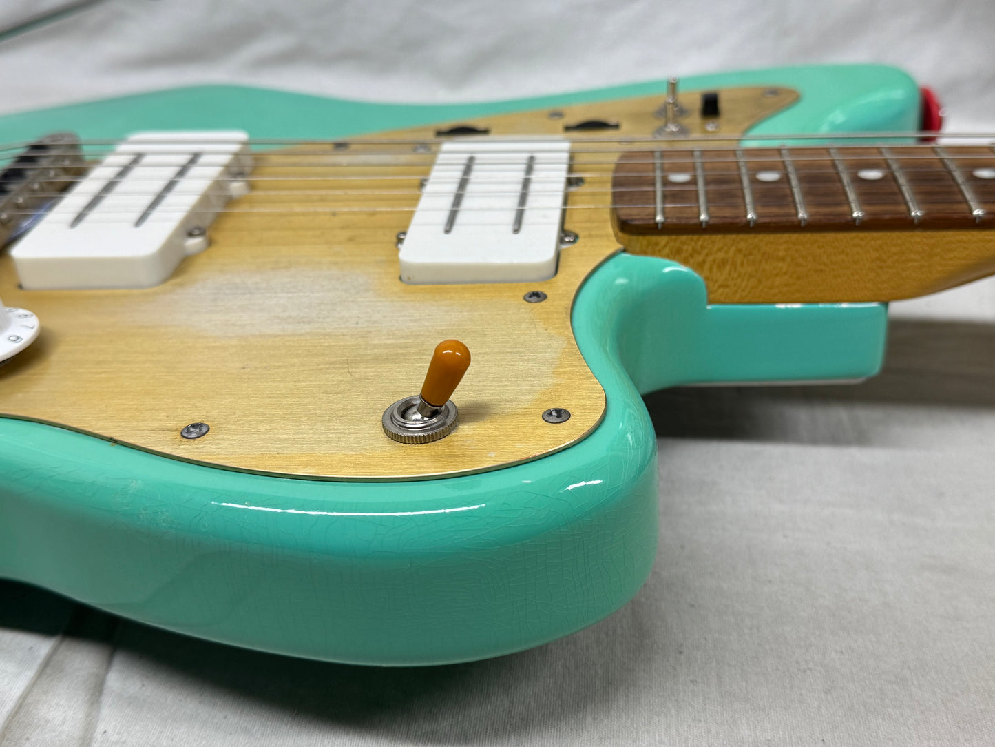 Shelton Electric Instruments Anthony Pirog Signature GalaxyFlite galaxy flite Guitar with Case - Aged
