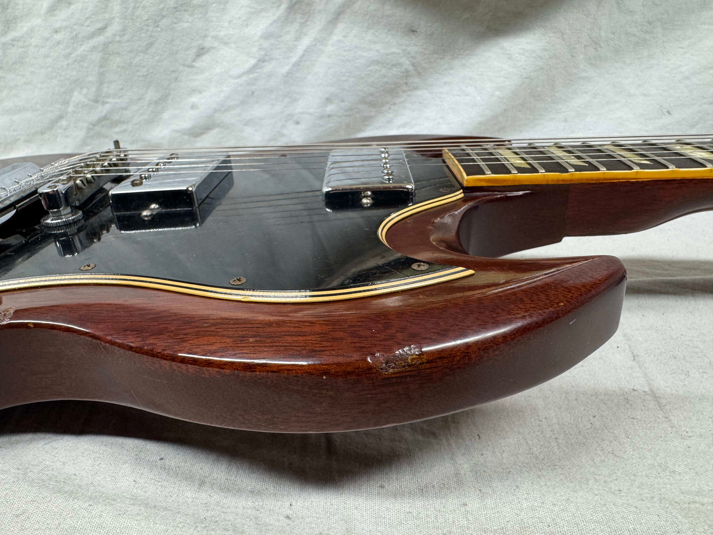 Gibson SG Guitar with Case - repaired / modified! 1969