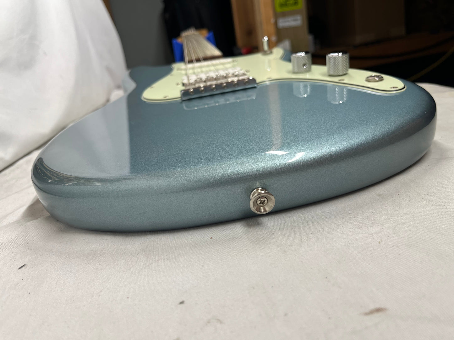 Fender Player Duo-Sonic HS Electric Guitar with Gig Bag MIM - Made in Mexico - Ice Blue Metallic