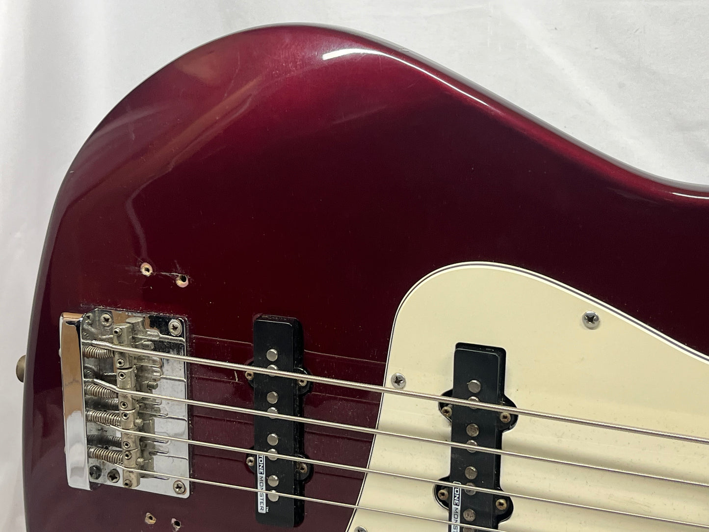 Fender Standard 4-String Electric Jazz Bass MIM - Made in Mexico - Midnight Wine