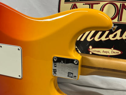 Fender Player Plus Stratocaster Strat Left-Handed Lefty Electric Guitar MIM - Made in Mexico - Tequila Sunrise