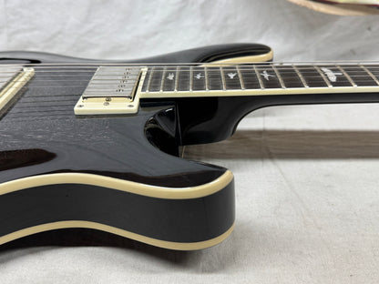 PRS Paul Reed Smith SE HBPEIBDH Hollowbody Standard Piezo Guitar with Case 2024 - Dog Hair Smokeburst