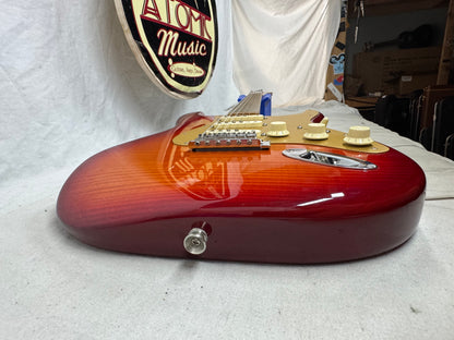 Fender Player II 2 Stratocaster Plus Top Guitar - MIM Mexico 2025 - Cherry Burst / Maple neck