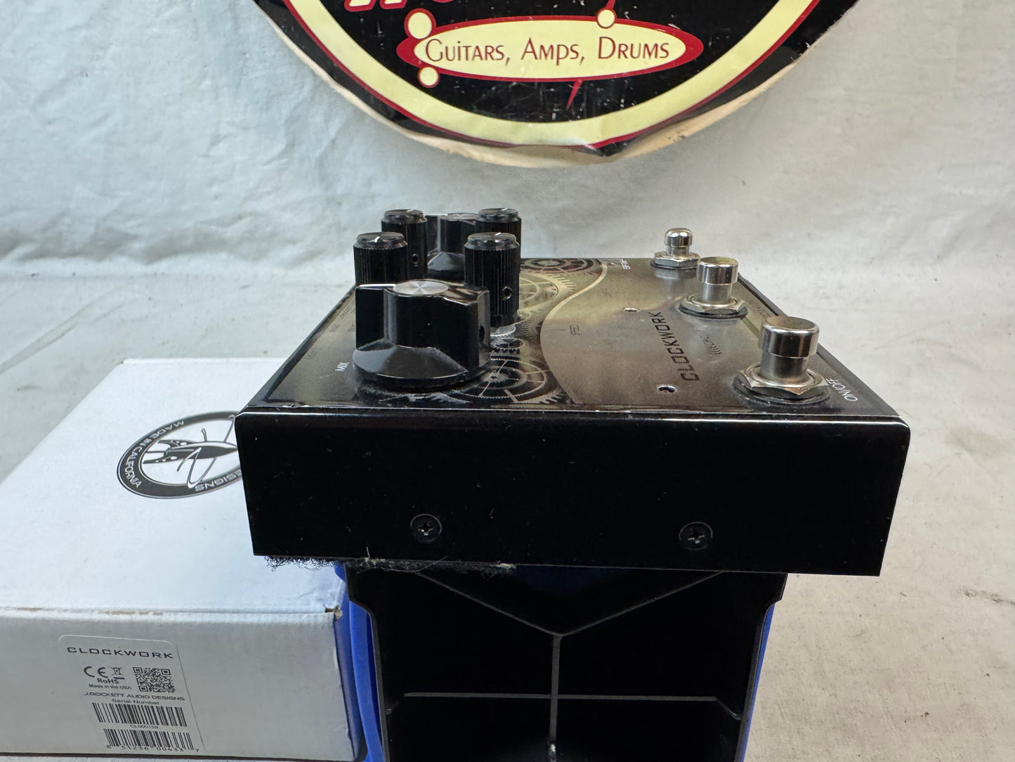 J. Rockett Audio Designs Clockwork Echo Analog Delay Pedal with Box