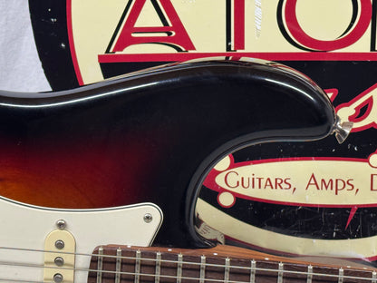 Fender Limited Edition American Standard Stratocaster Guitar with Rosewood Neck + Case 2016 - 3-Color Sunburst / Rosewood fingerboard