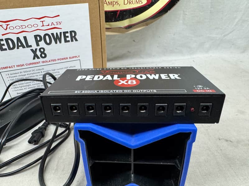 Voodoo Lab Pedal Power X8 Pedal Power Supply - Brick with Power and Box - Image 3