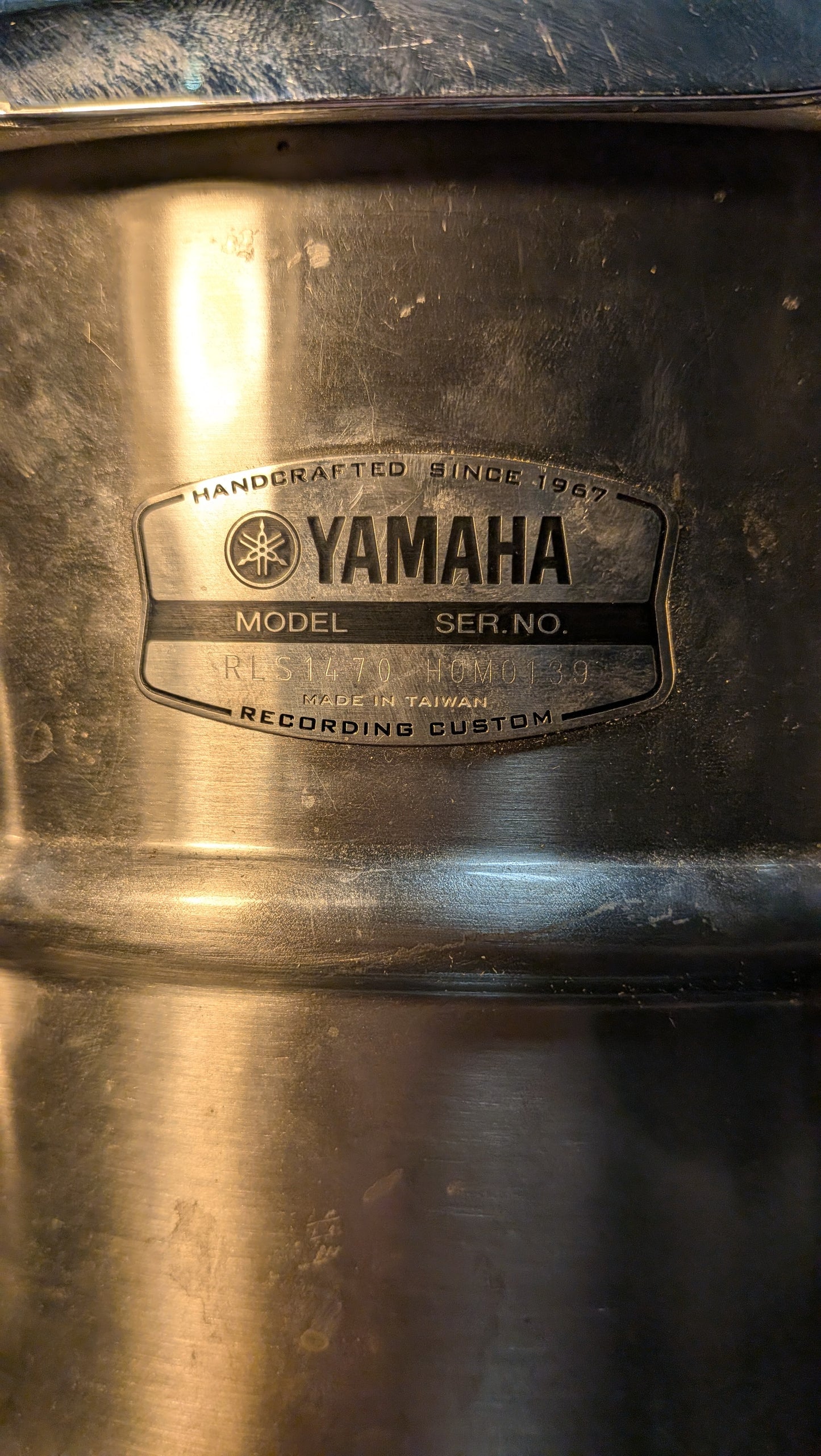 Yamaha RLS1470 Recording Custom 14x7” Snare Drum