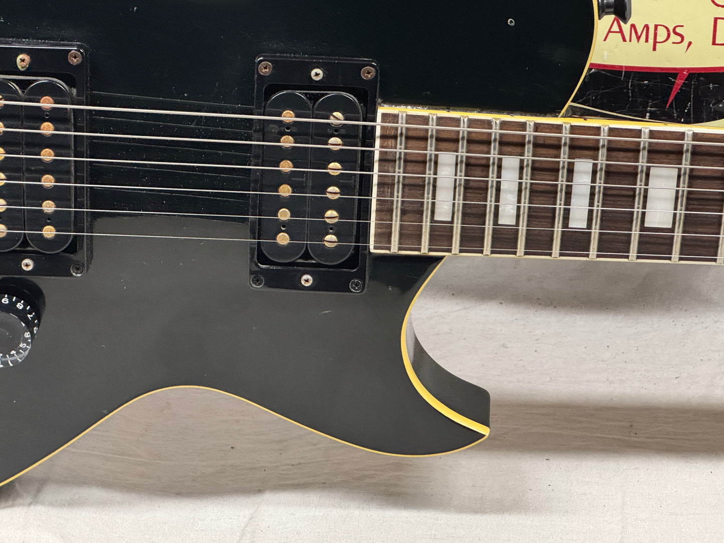 Aria Pro II PE500 pe 500 Singlecut Guitar - Black