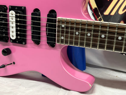Jackson X Series Soloist SL1X HSS FR Doublecut Electric Guitar - Platinum Pink