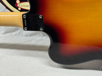 Fender USA Custom Shop Bass VI 6-string Bass with COA + Case 2006 - 3-Color Sunburst / Rosewood fingerboard