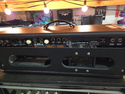Fender Super-Sonic 60 Head 2-Channel 60-Watt Guitar Amp Head 2010 - 2014 - Local Pickup Only