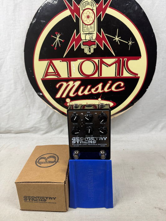 Baltimore Sonic Research Institute BSRI Geometry Stacks Flanger Pedal with Box