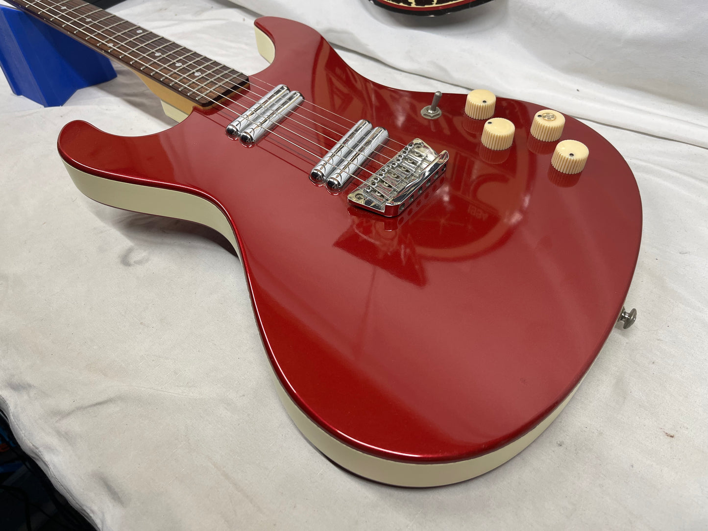 Danelectro Hodad Doublecut Electric Guitar - Red Pearl