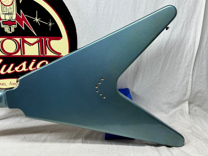 Gibson USA Custom Shop '59 1959 Reissue Flying V Guitar with COA + Case - Pelham Blue