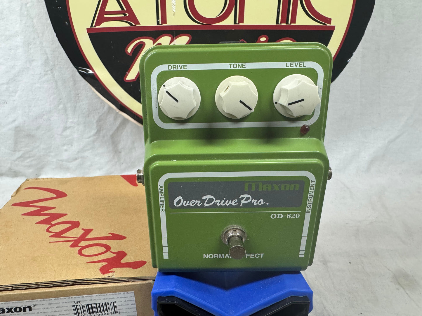 Maxon OD820 OD-820 Overdrive Pro Pedal with Box