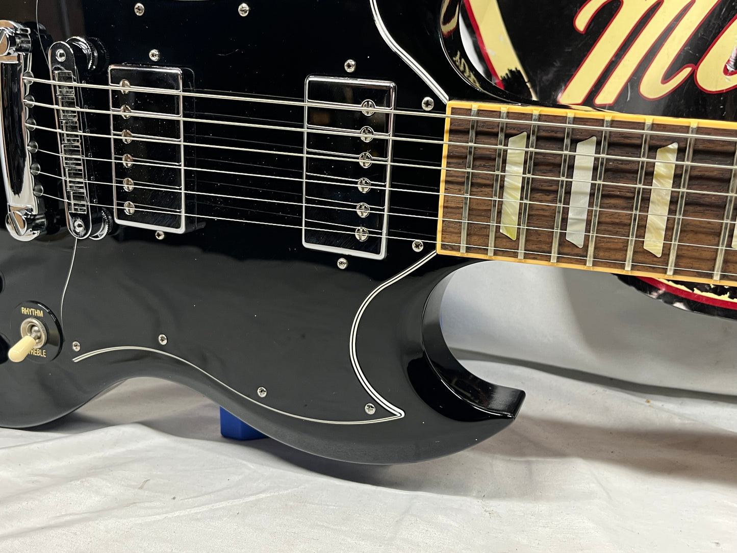 Gibson SG Standard Doublecut HH Electric Guitar 2007 with Hard Case - Black