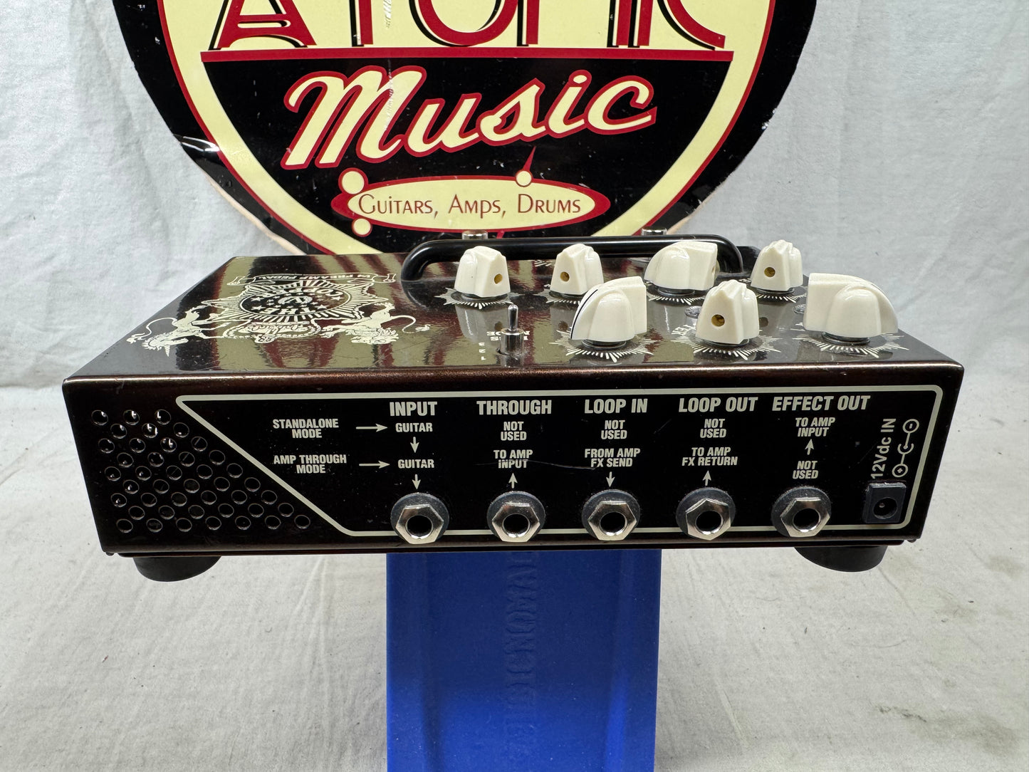 Victory Amps V4 Series The Copper Preamp Overdrive Pedal with Power Supply