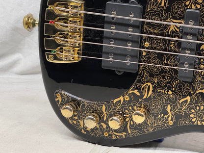 Sandberg California Ida Nielsen Signature 4-string Bass - Soft Aged Black / Birdseye Maple neck