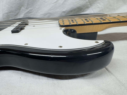 Fender Geddy Lee Signature Jazz Bass 4-string J-Bass - CIJ Crafted In Japan 2002 - 2004 - Black / Maple neck