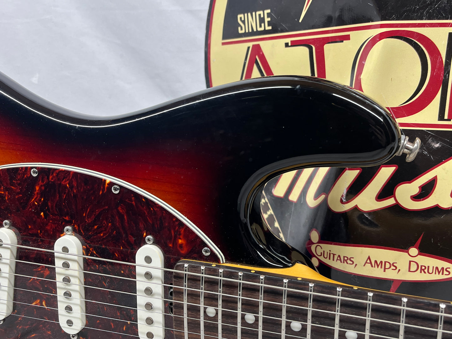 Ernie Ball Music Man Cutlass Doublecut Electric Guitar with Hard Case