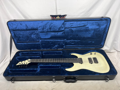 Schecter Diamond Series KM-7 7-String Doublecut HH Electric Guitar with Hard Case