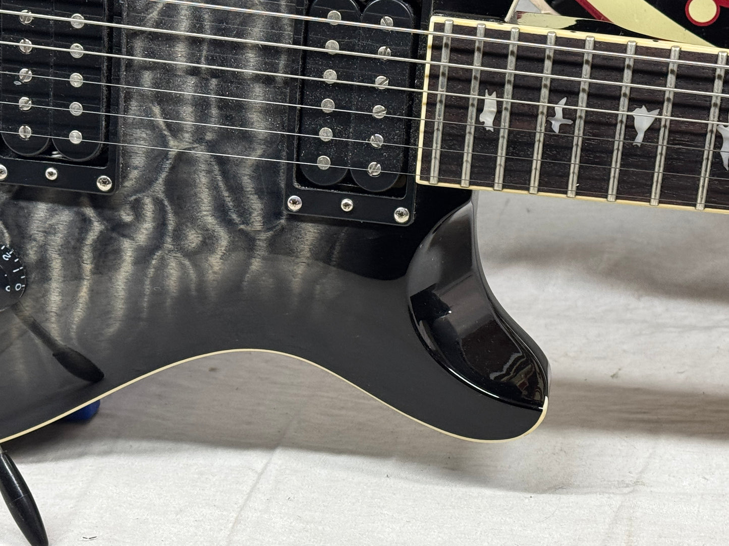 PRS Paul Reed Smith SE Custom 22 SH Semi-Hollow Body semi-hollowbody Guitar 2021 - Charcoal Burst