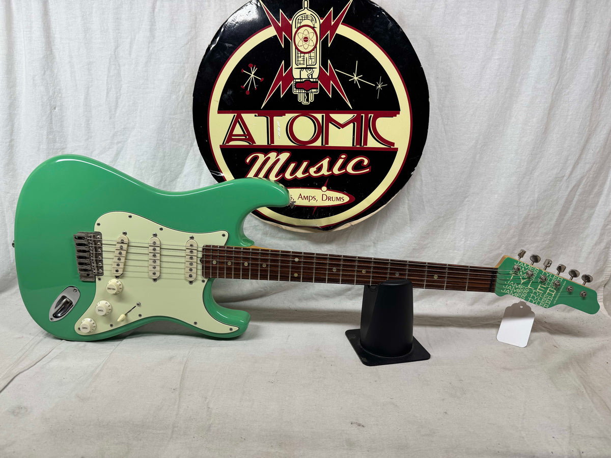 James Tyler Los Angeles Custom Shop Classic SSS S-style Guitar with Case - Seafoam Green - s/n: 2138