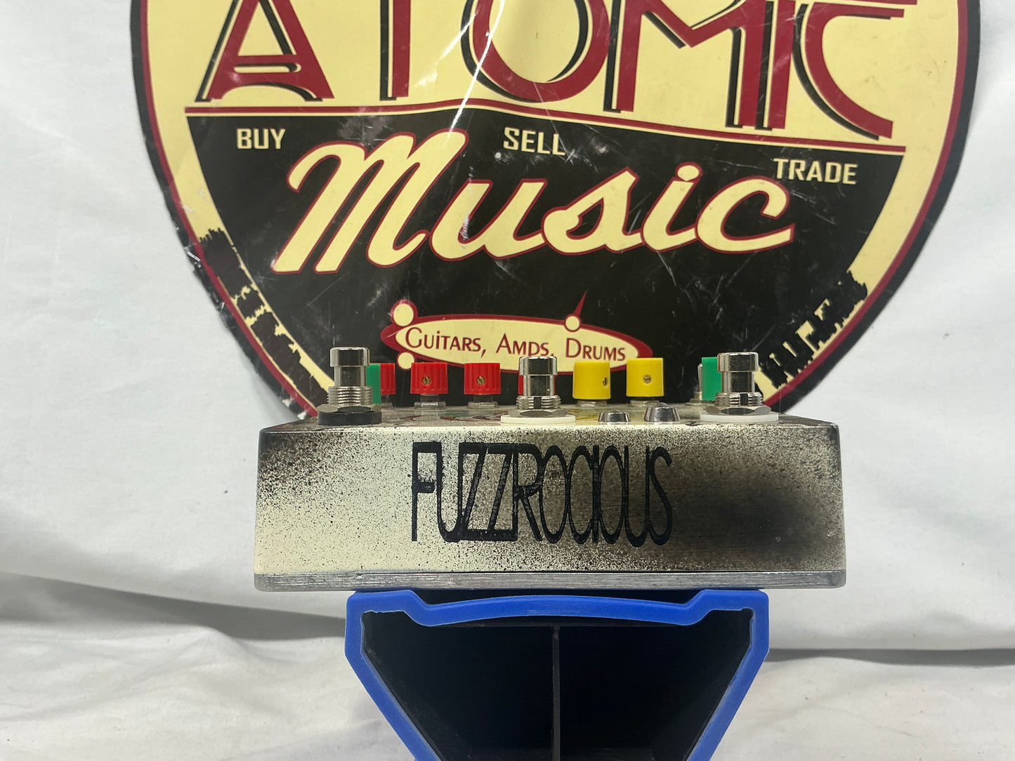 Fuzzrocious Rat King ratking Distortion Pedal - Artwork by Drew Rausch