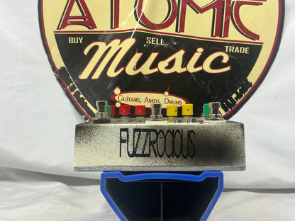 Fuzzrocious Rat King ratking Distortion Pedal - Artwork by Drew Rausch