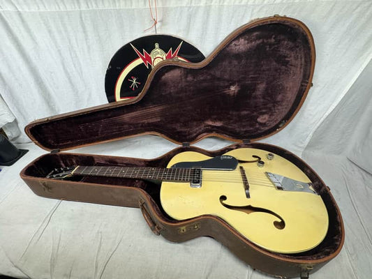 Gretsch USA 6187 g6187 Clipper Hollowbody Guitar with Case - neck/headstock repaired