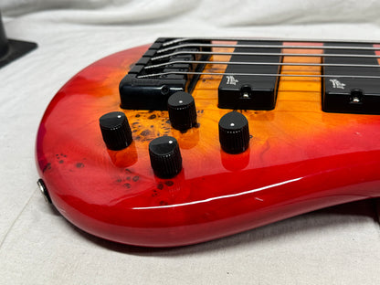 Spector Euro Series Eurobolt 5-String Bass with Gig Bag - Inferno Red